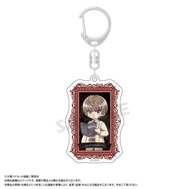 DEATH NOTE Picopale trading Acrylic Keychain Blind Bag 4x6cm - 1 Unidade Aleatória
